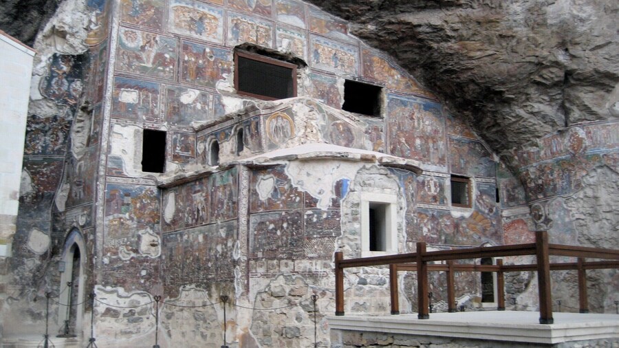 I took these photos back in 2007. The memories of this fabulous monastery come flooding back. If you are into out-of-the-way places there is none better than Sumela Monastery near the Black Sea. #Trove on