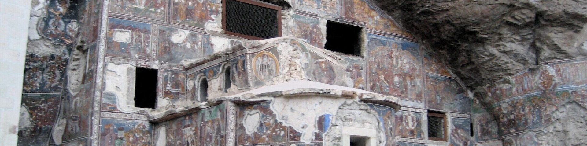 I took these photos back in 2007. The memories of this fabulous monastery come flooding back. If you are into out-of-the-way places there is none better than Sumela Monastery near the Black Sea. #Trove on