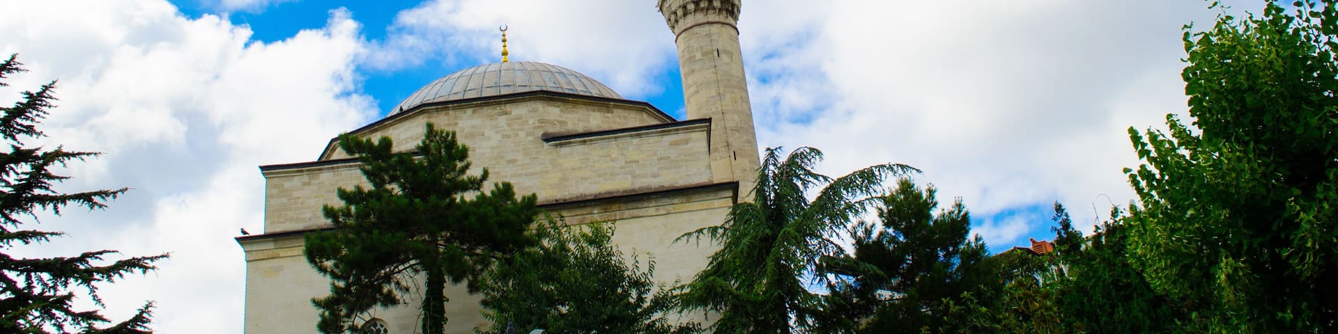Firuz ağa Mosque and Blue Sky - Firuzağa ;Camii