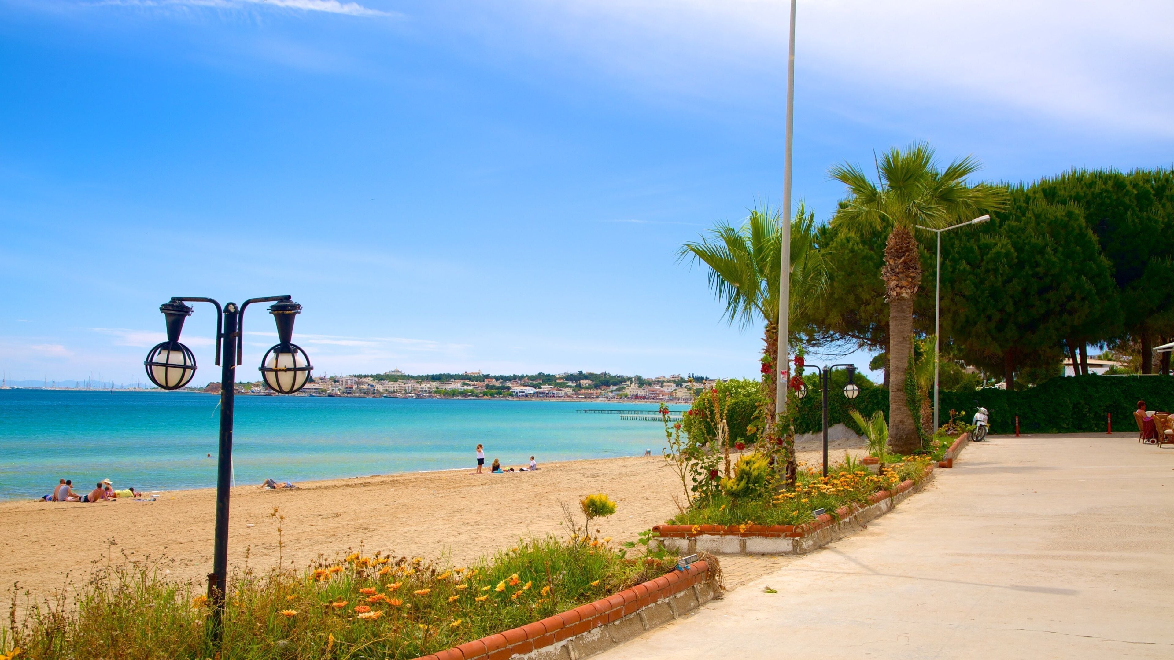 Didyma showing a sandy beach