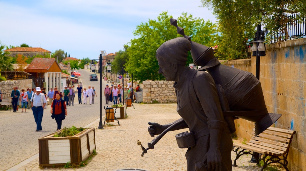 Didyma which includes street scenes and a statue or sculpture