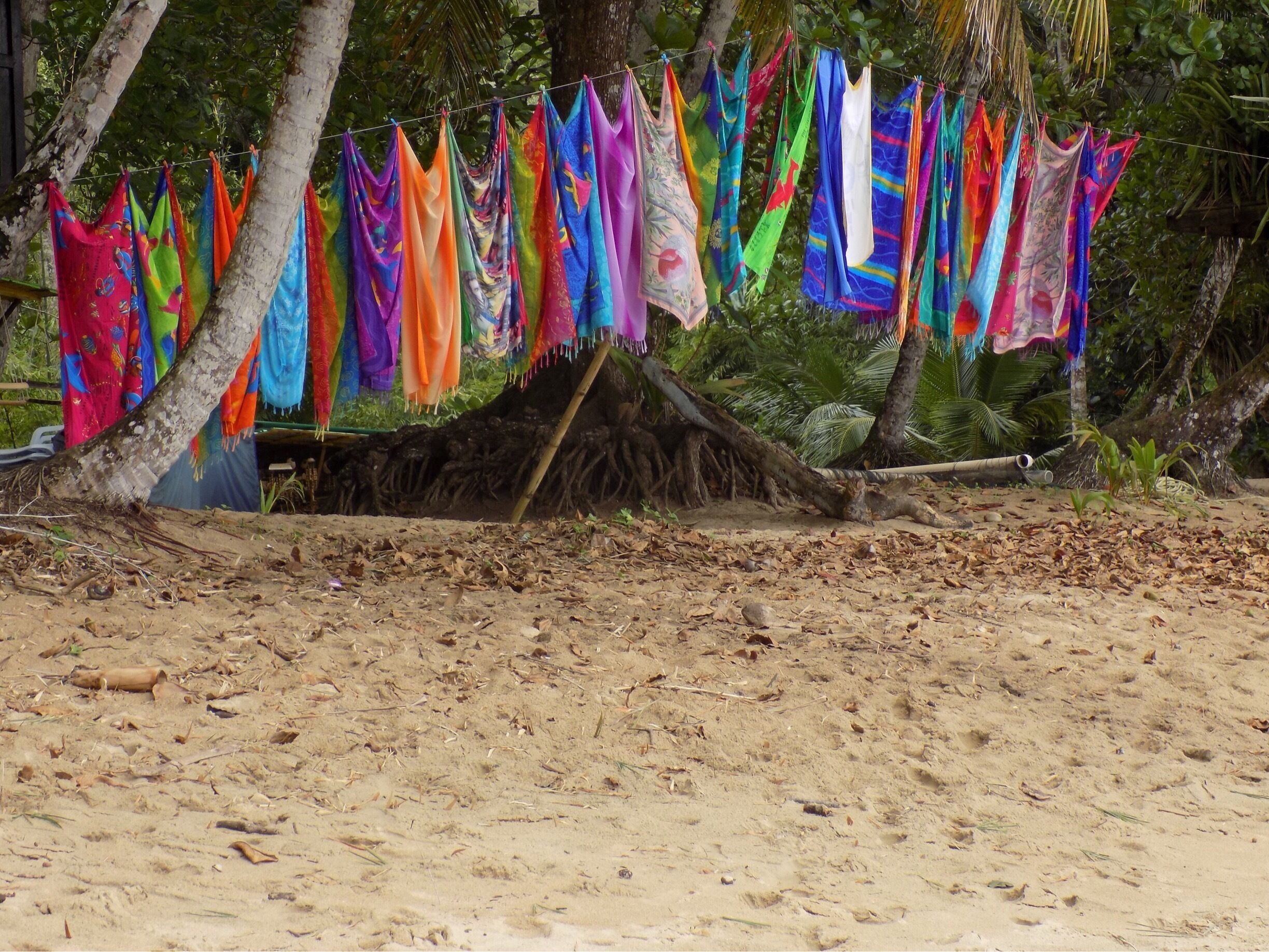 Bit of colour on the beach