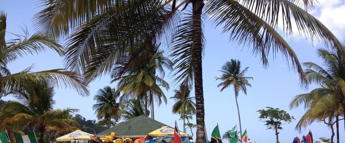 Maracas Bay on Trinidad, great local beach that's rarely crowded.