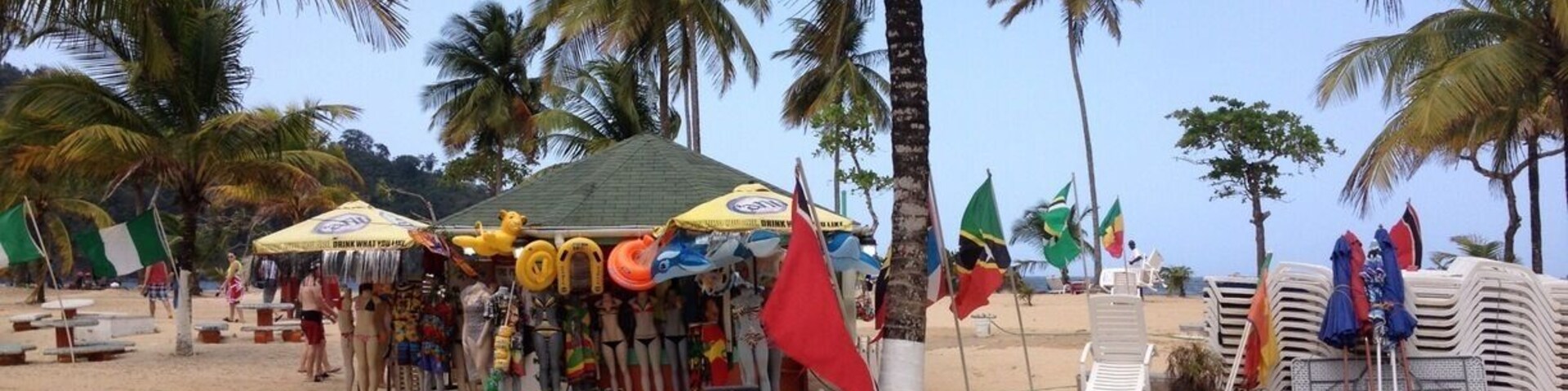 Maracas Bay on Trinidad, great local beach that's rarely crowded.