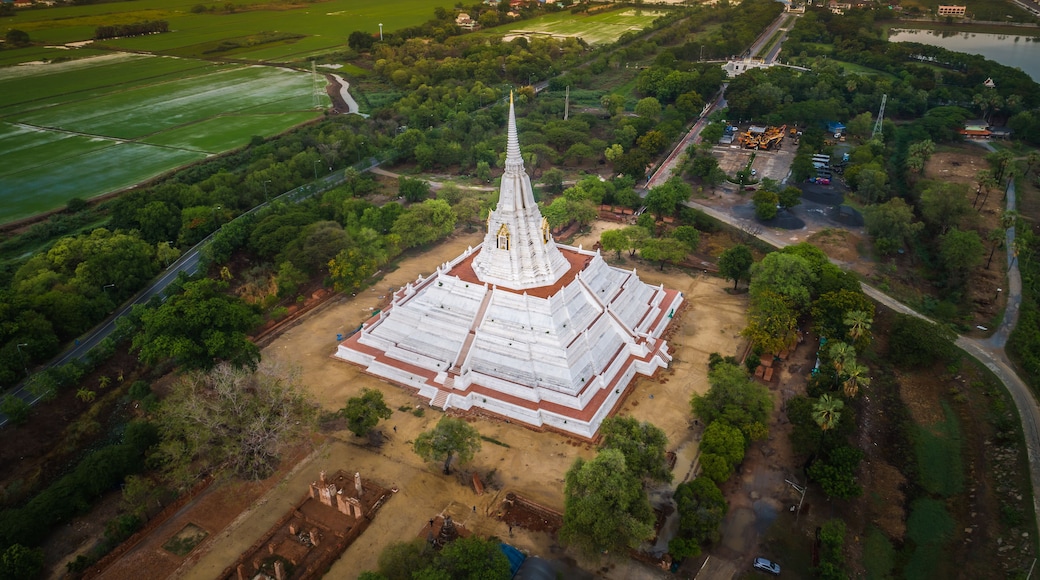 Wat Phu Khao Thong is an ancient temple in Phra Nakhon Si Ayutthaya Province.