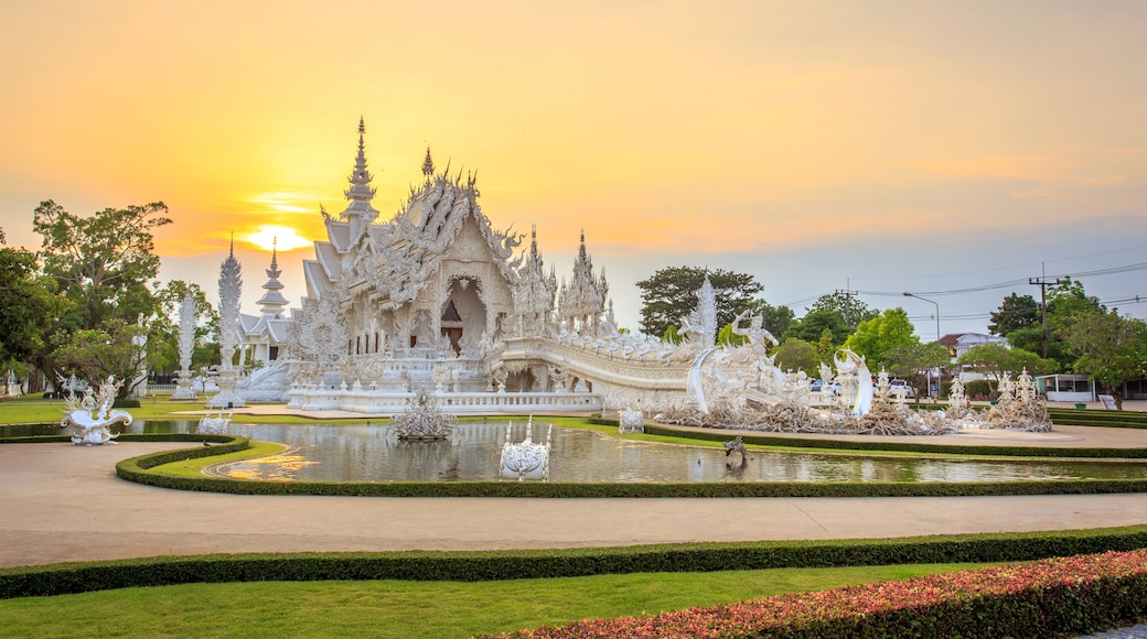 White Temple or Wat Rong Khun in Chiang Rai Province, Thailand