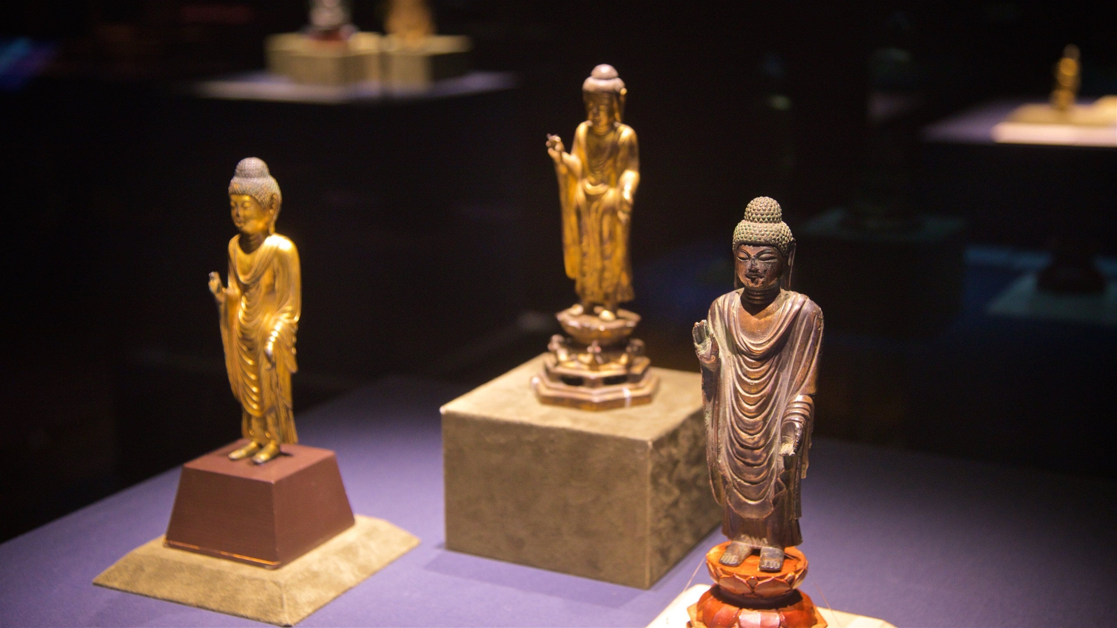 Gyeongju National Museum showing heritage elements and interior views