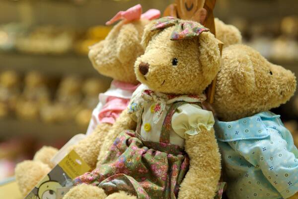 Musée de l\'Ours en peluche de Jeju montrant vues intérieures