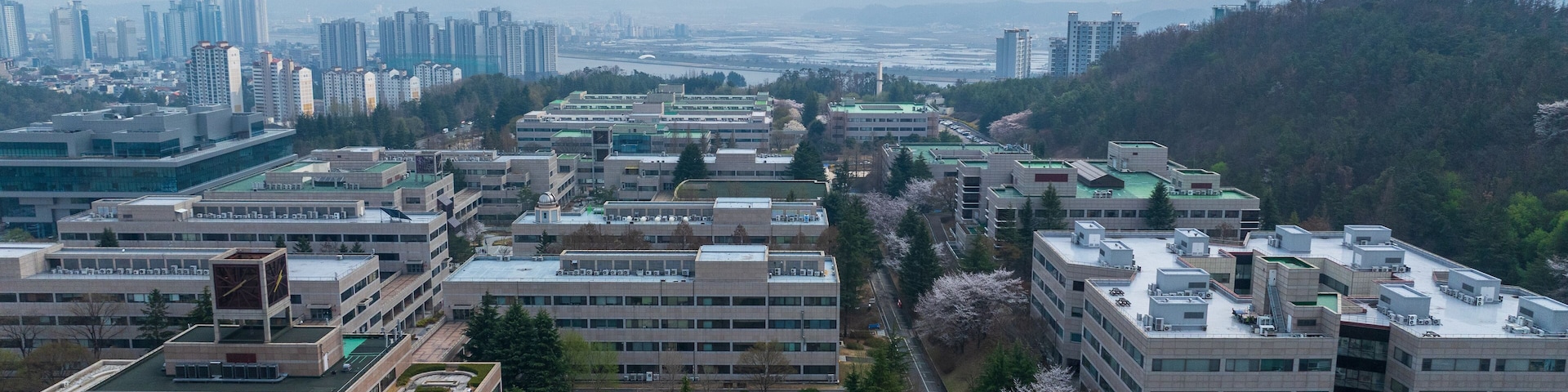 Aerial View POhang university of Science and TECHnology