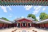 Korean treasure No.1578, Main Hall of Gyeonggijeon Shrine in Jeonj-si, Jeollabuk-do, South Korea.