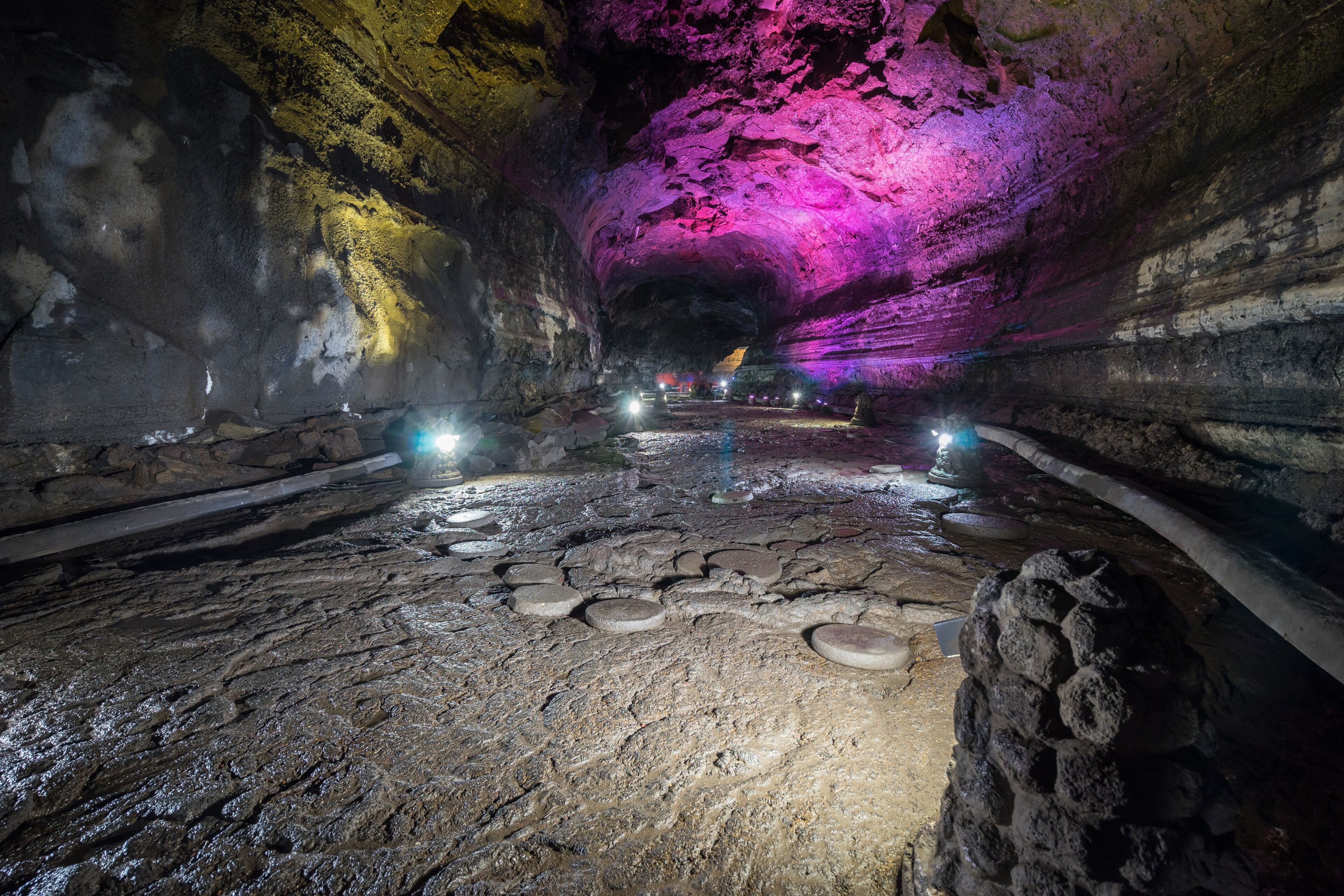 Manjanggul Lava Tube, Jeju Island, South Korea
