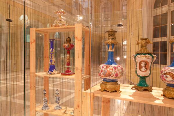 National Museum of Slovenia showing interior views