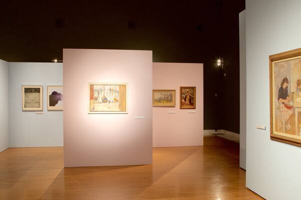 National Gallery of Slovenia das einen Innenansichten