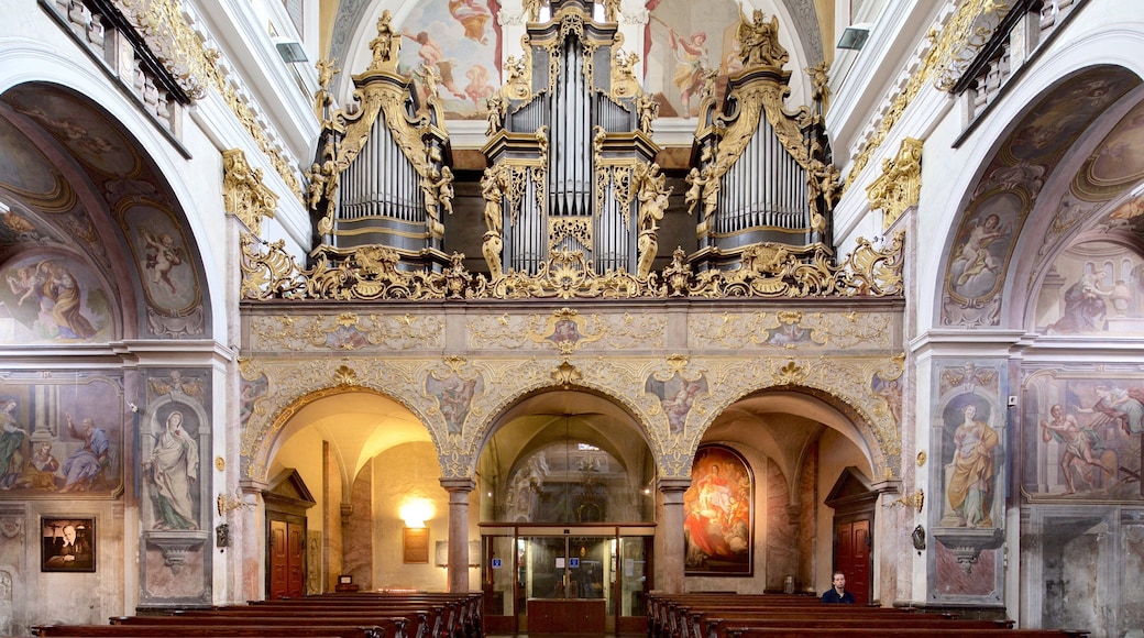 St. Nicholas Cathedral showing a church or cathedral, interior views and art