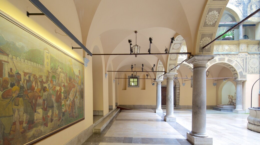 Ljubljana Town Hall which includes interior views and an administrative buidling