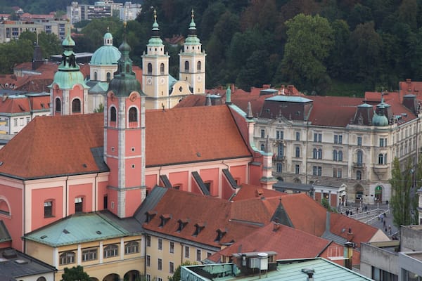 Franciscan Church of the Annunciation mit einem Kirche oder Kathedrale