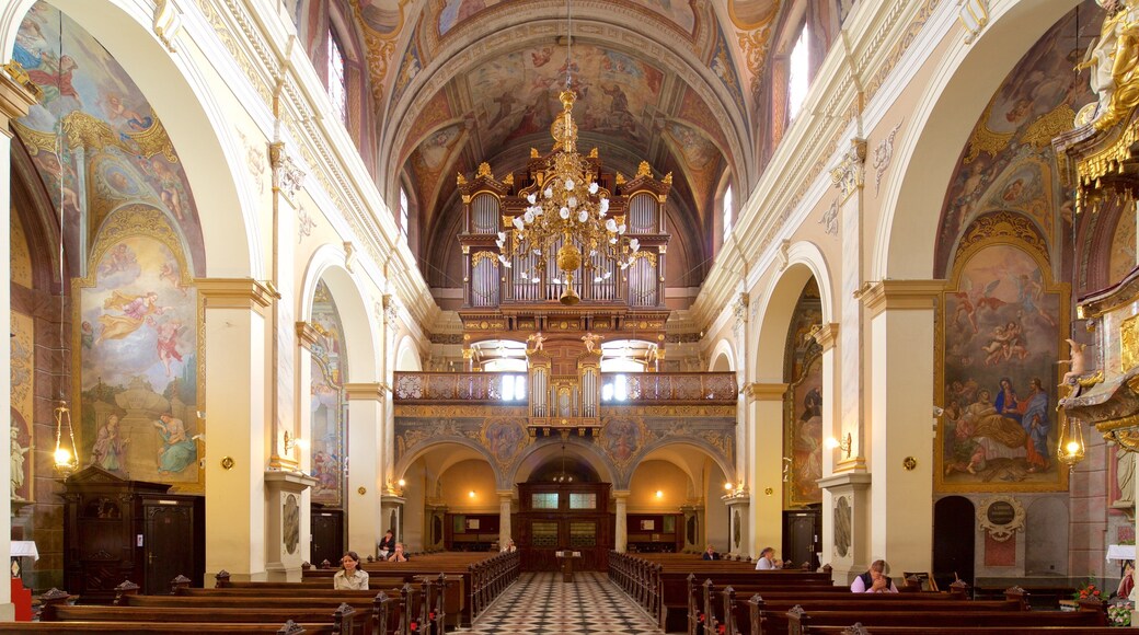 Franciscan Church of the Annunciation featuring religious aspects, a church or cathedral and interior views