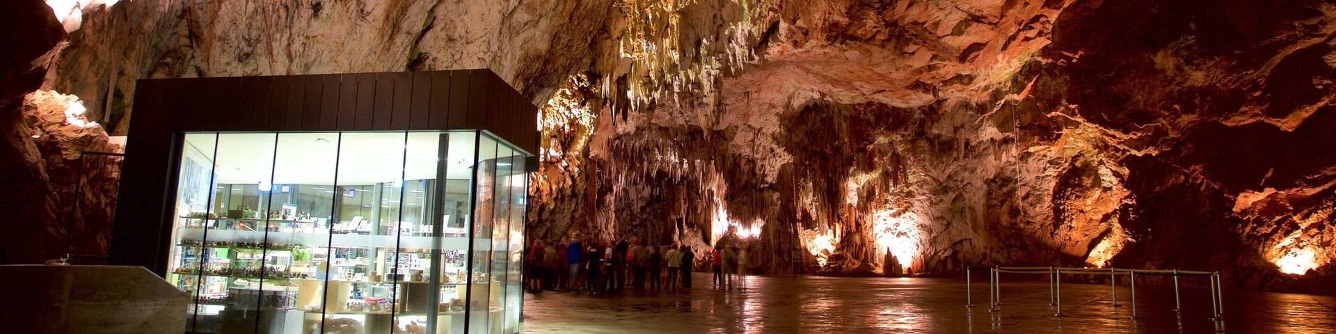 Postjona Caves which includes caves