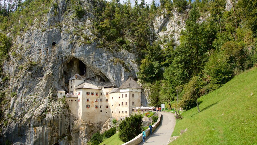 Predjama Castle which includes heritage architecture