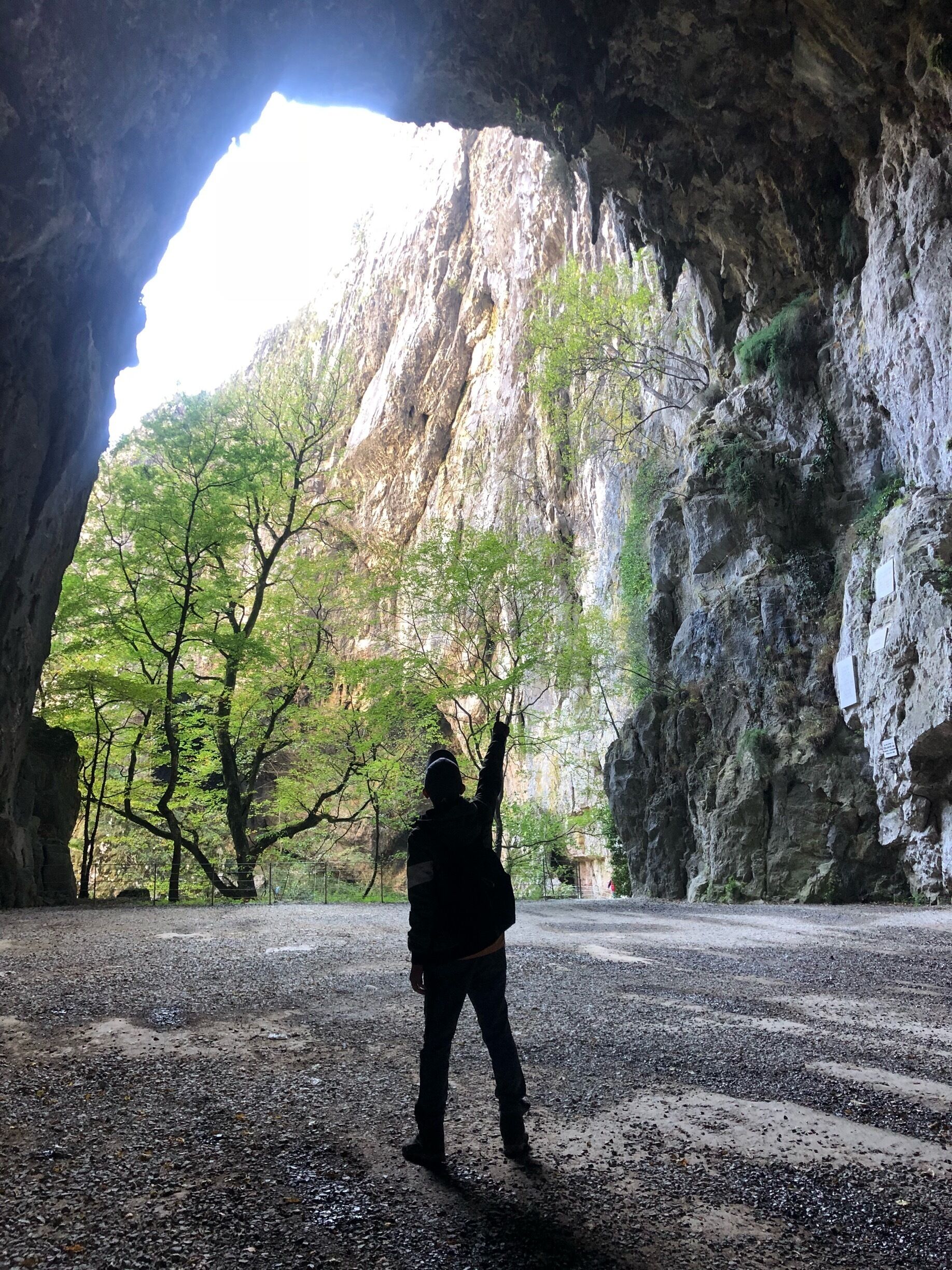 The exit of the classic trail