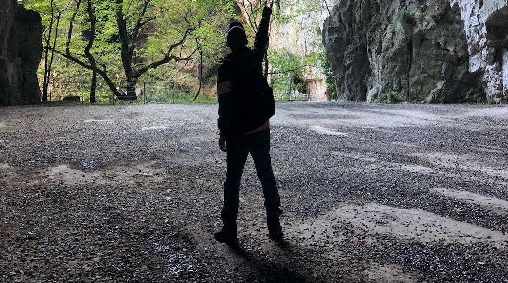 The exit of the classic trail