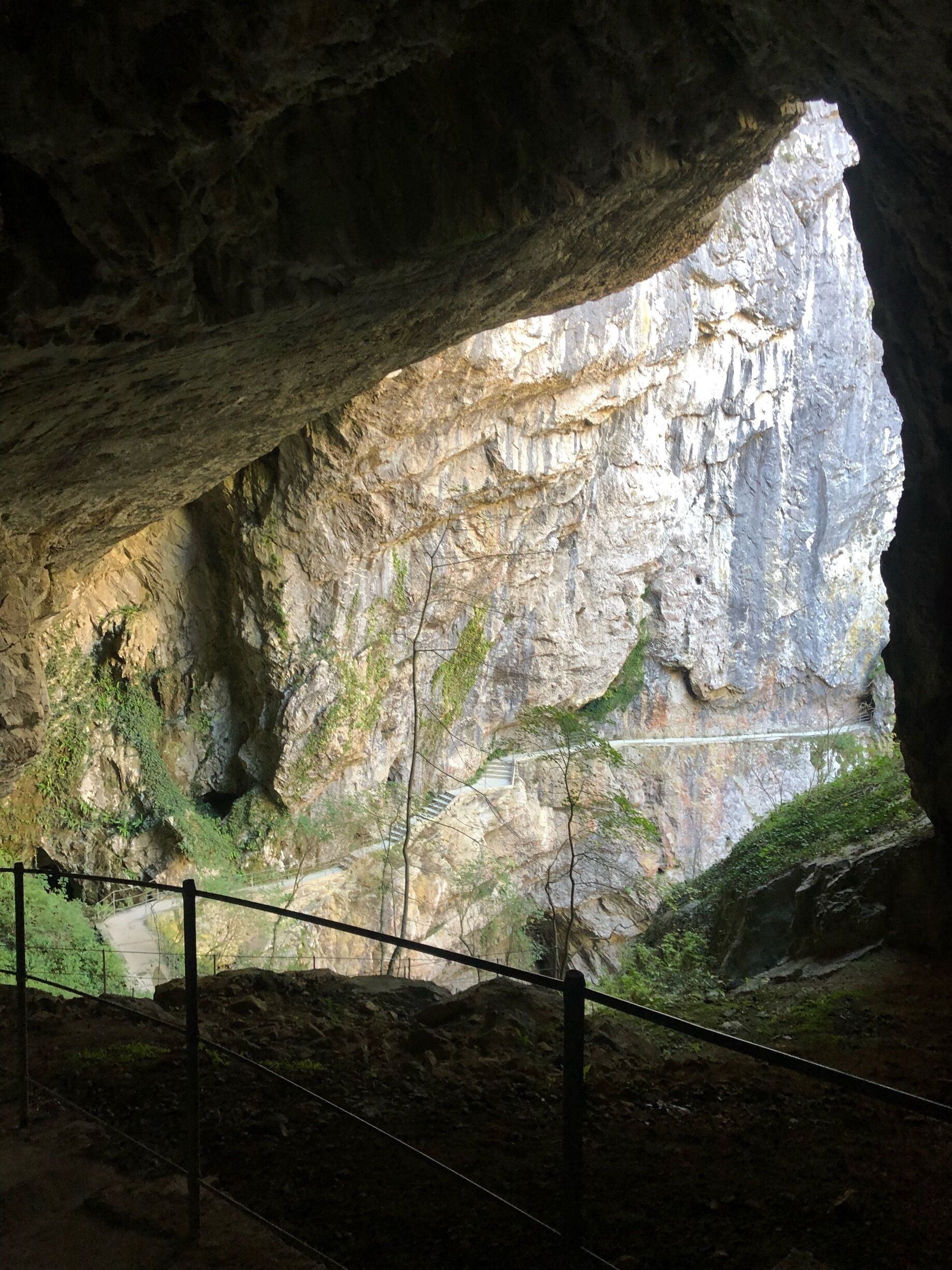 Impressive unesco listed cave in Slovenia