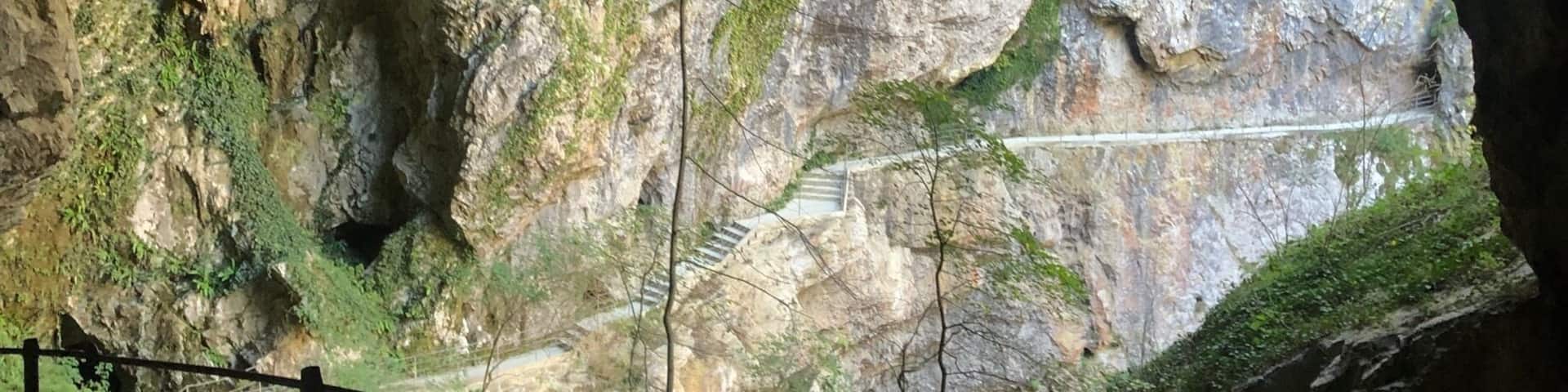 Impressive unesco listed cave in Slovenia