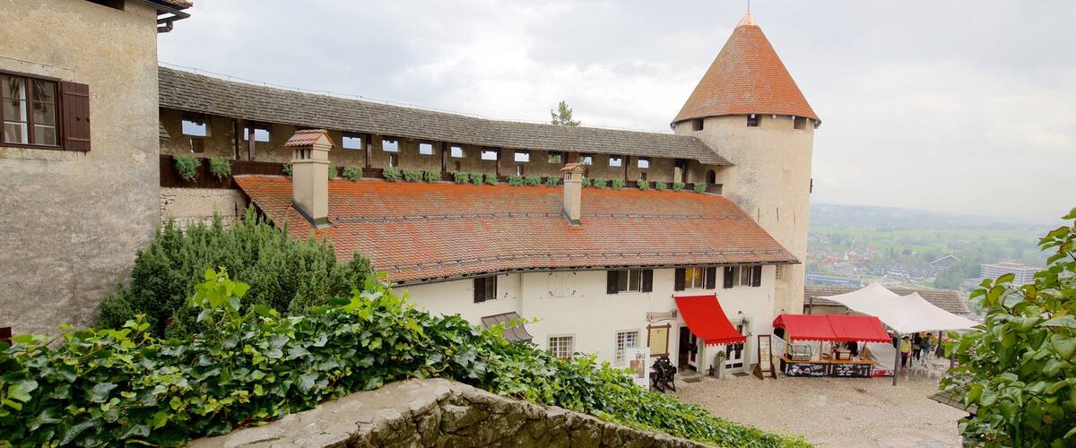 Lâu đài Bled có tính năng lâu đài