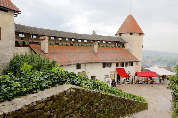 Bled Castle featuring château or palace