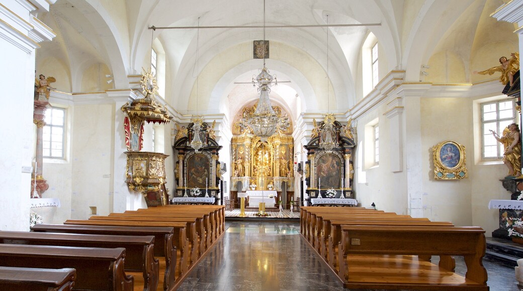 Church of Sv Marika Bozja which includes interior views, religious elements and a church or cathedral