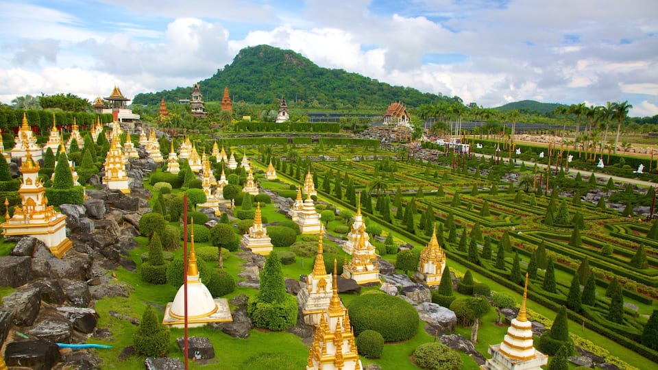 Nong Nooch Tropical Botanical Garden which includes a garden