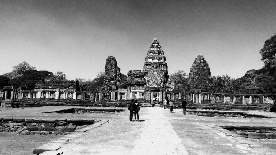 Prasat Phimai in Nakhon Ratchasima province is a Khmer ruin in Isaan, northeast Thailand, that predates Angkor Wat by 400 years and is considered the predecessor that Angkor was modelled after.