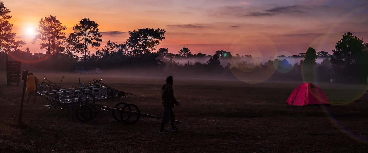 Evening pictures at Phu Kradung