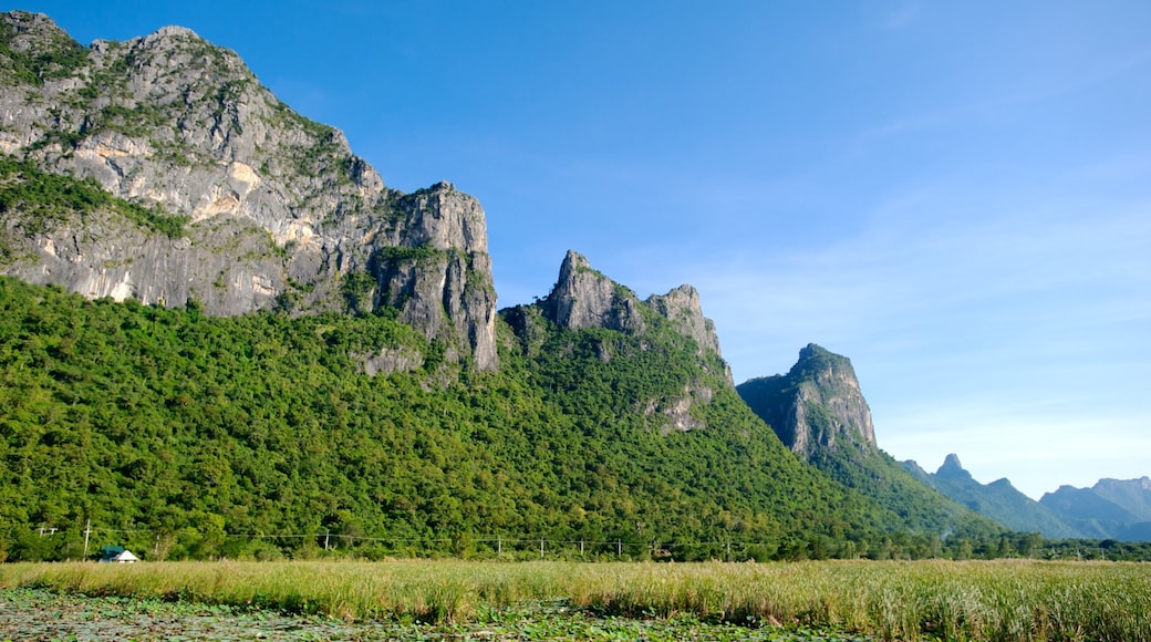 Khao Sam Roi Yot National Park which includes mountains, tranquil scenes and landscape views
