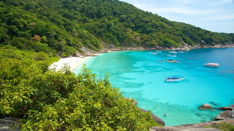 Ko Similan National Park featuring rocky coastline