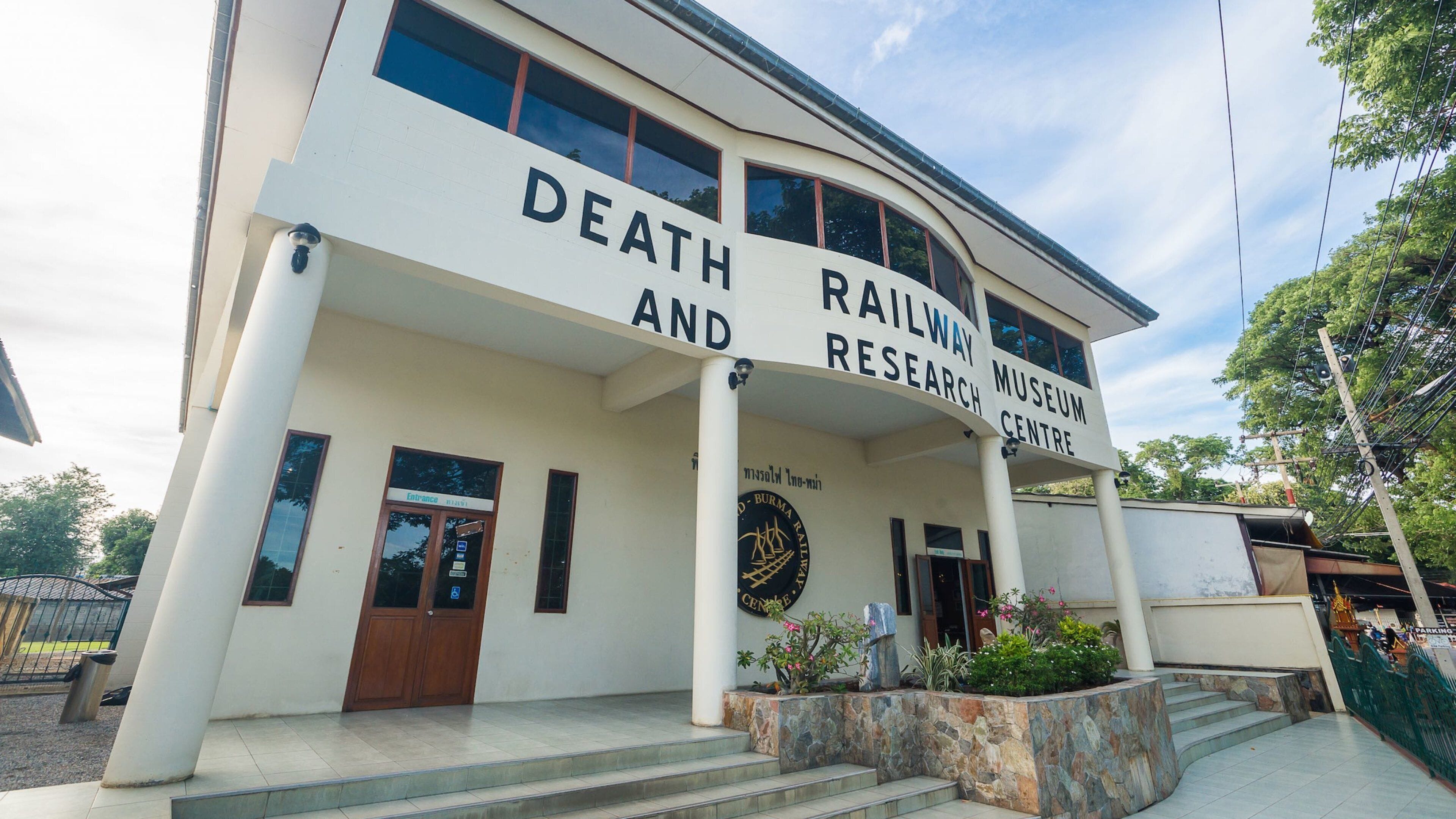Thailand-Burma Railway Centre featuring signage