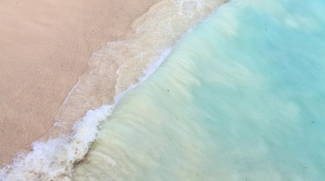Nungwi Beach showing a sandy beach and waves