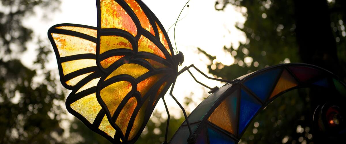 Glass Museum of Hsinchu City which includes outdoor art and a park