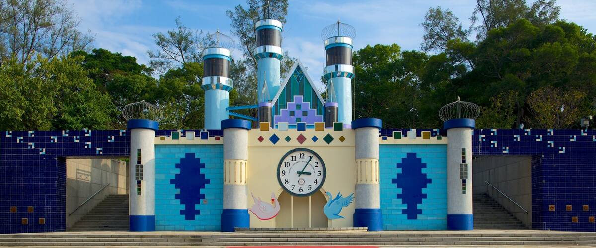 新竹市立玻璃工藝博物館 其中包括 戶外藝術