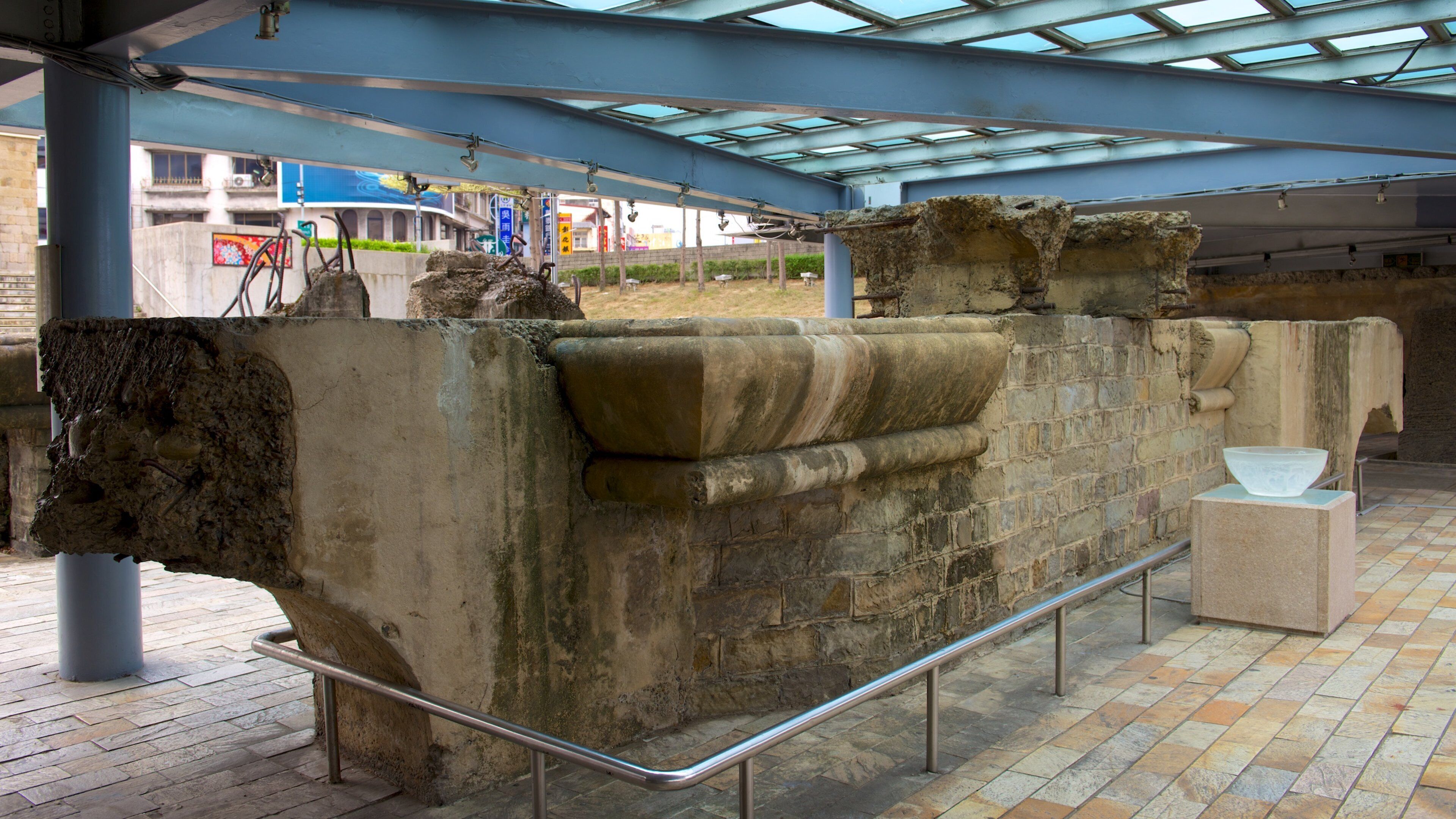 East Gate which includes heritage elements