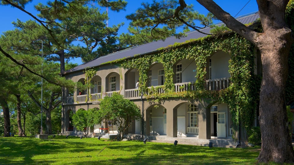 Jardim dos Pinhais caracterizando um jardim e uma casa