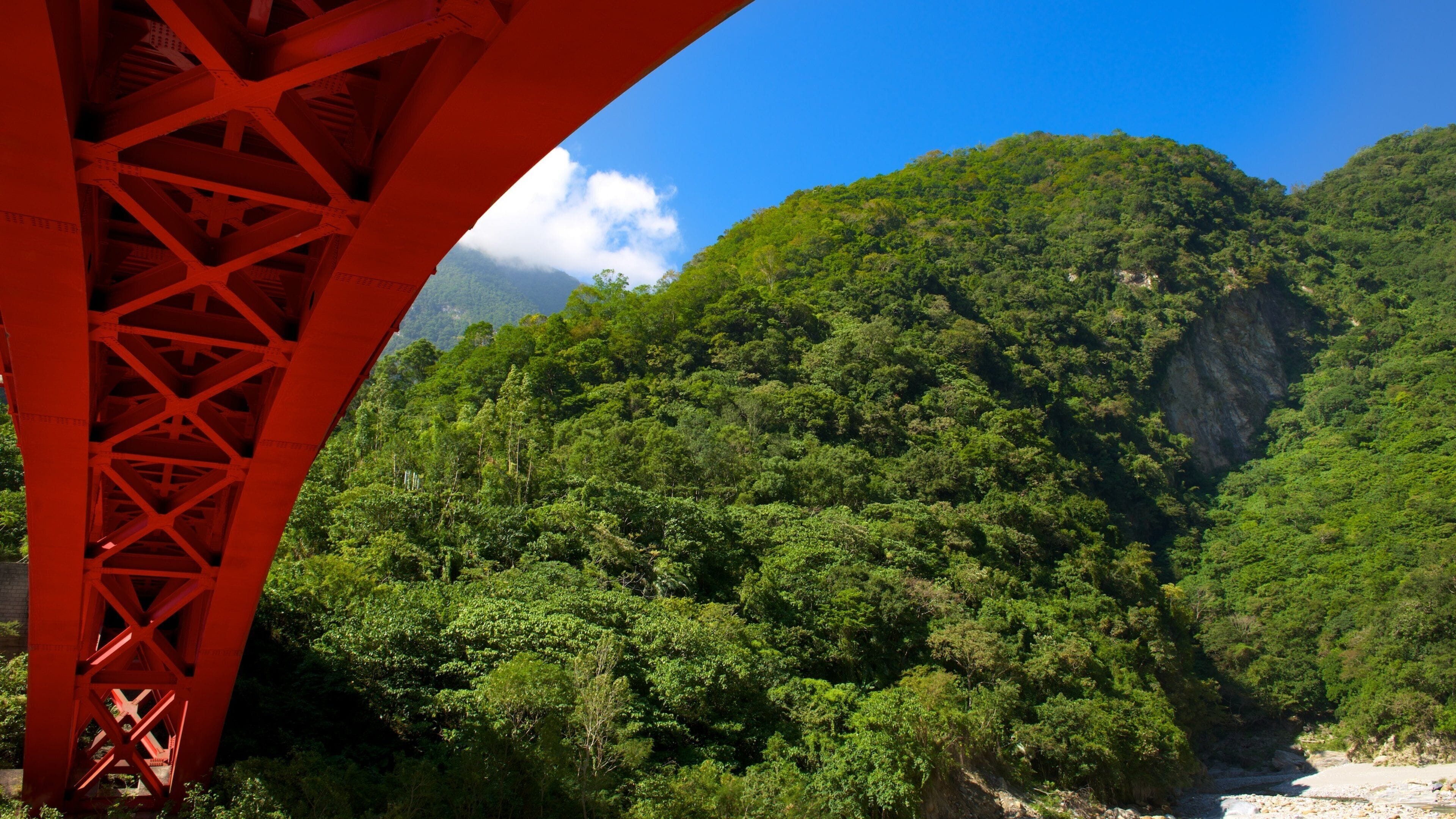 Parque Nacional de Taroko que incluye escenas tranquilas