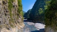 Taroko National Park which includes tranquil scenes and a river or creek