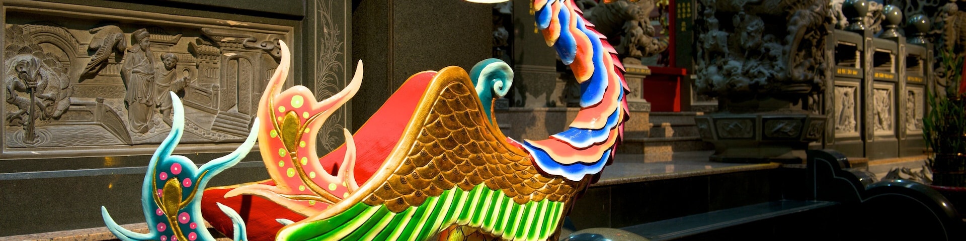 Dianji Temple which includes heritage elements and a temple or place of worship