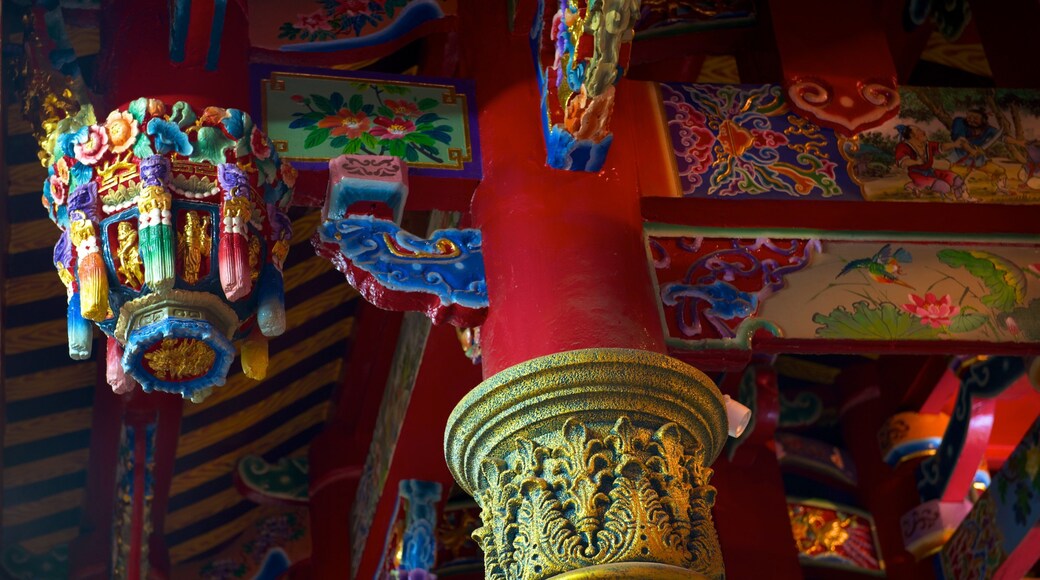 Dianji-tempelet fasiliteter samt kulturarv og tempel eller hellig sted