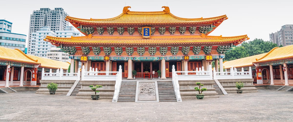 PJ11Y3 Taichung Confucius Temple in Taichung, Taiwan