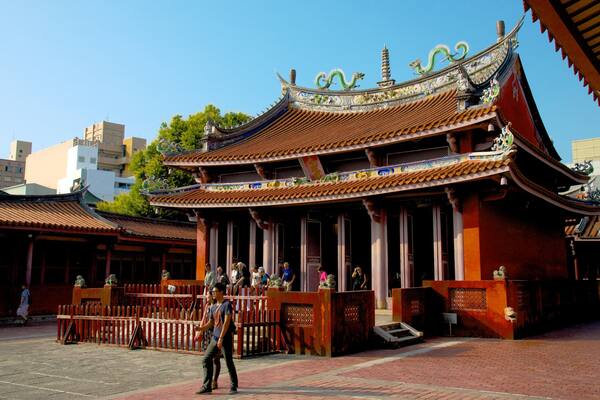 Confucius Temple featuring a temple or place of worship