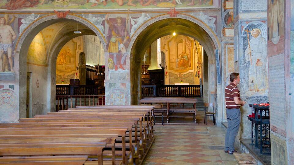 Santa Maria degli Angeli which includes a church or cathedral, art and interior views