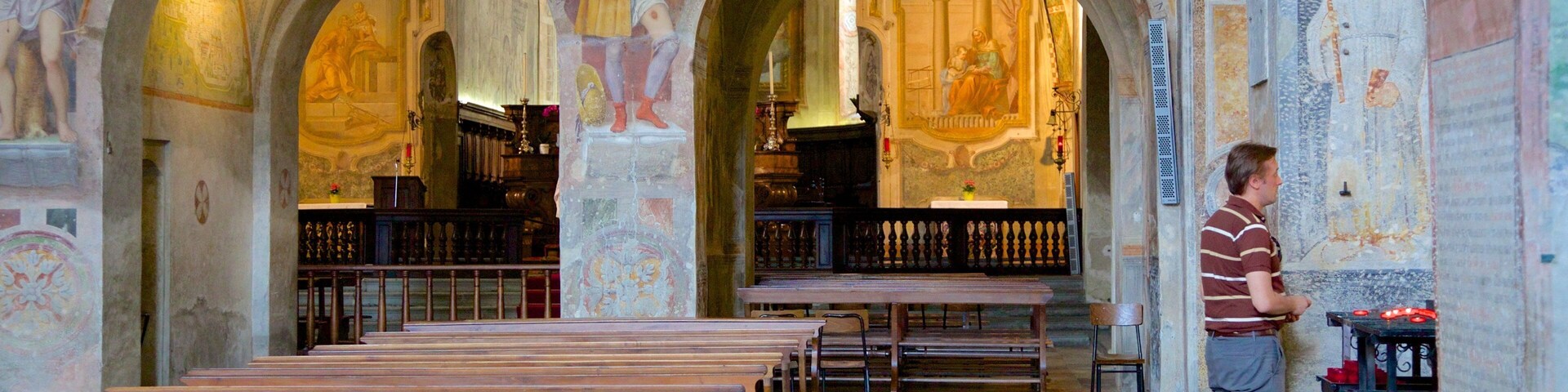 Santa Maria degli Angeli which includes a church or cathedral, art and interior views