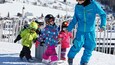 Laax Ski Resort which includes snow as well as children